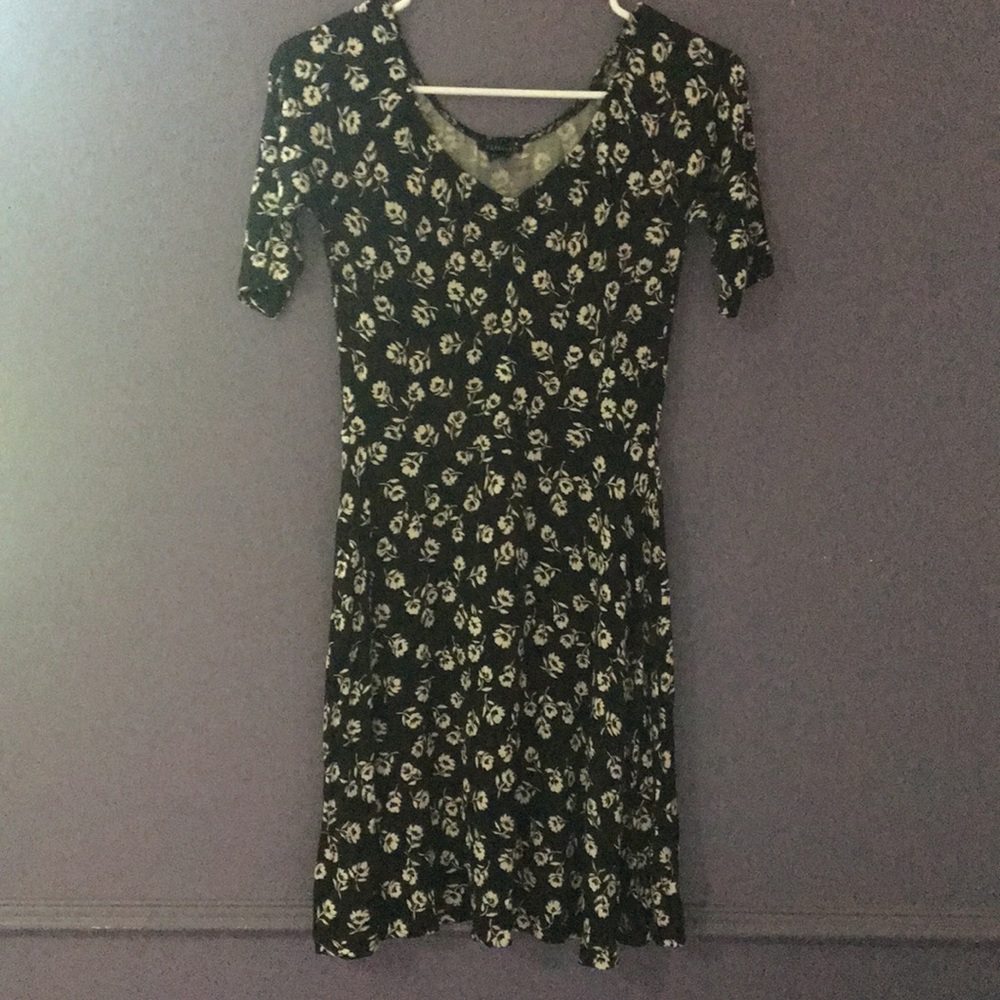 Flower print dress